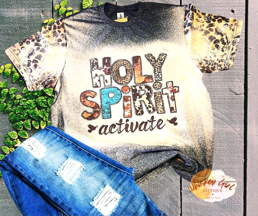 HOLY SPIRIT ACTIVATE - LEOPARD SLEEVE